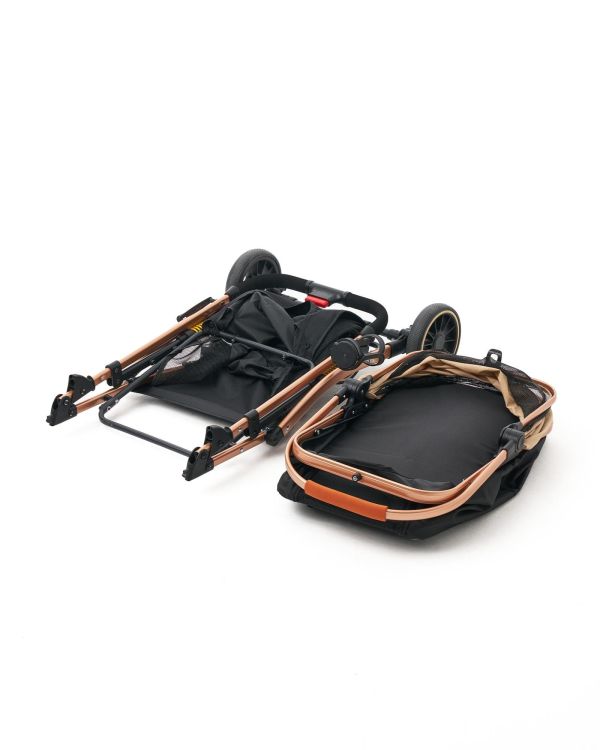 Zampa Mode Kedi & Köpek Arabası Haki – 20 kg Kapasiteli Premium Gold Tasarım - Görsel 4