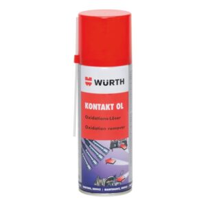 WÜRTH Kontakt OL Oksit Çözücü Sprey 200 ml – Profesyonel Elektrik Kontak Temizleyici