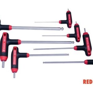 WÜRTH T Saplı Allen Anahtar Seti Topuz Başlı 7 Parça | Dayanıklı S2 Çelik, Ergonomik 2C Sap