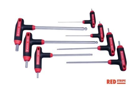 WÜRTH T Saplı Allen Anahtar Seti Topuz Başlı 7 Parça | Dayanıklı S2 Çelik, Ergonomik 2C Sap