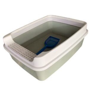 Cans Orta Boy Açık Kedi Tuvaleti 50×37×20h – Dayanıklı ve Pratik Kullanım