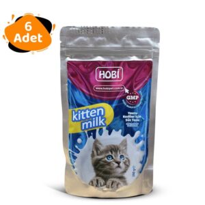 Hobi Kitten Milk Yavru Kediler İçin Süt Tozu 200 gr x 6 Adet – Ekonomik Paket