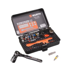 WÜRTH RW Edition Lokma ve Bits Uç Seti, Cırcırlı 23 Parça – Profesyonel Kalite