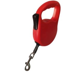 Dogness R01-5R Otomatik Kedi Köpek Gezdirme Tasması 5 Metre Kırmızı – Konforlu ve Güvenli Yürüyüş