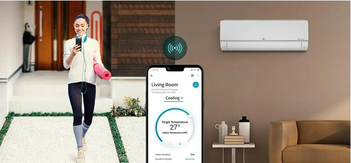 LG Dualcool Plus PC12SQ 12000 BTU A++ Inverter Klima – Akıllı Wi-Fi Kontrol ve Enerji Tasarrufu - Görsel 4
