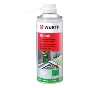 WÜRTH HHS® 200 Beyaz PTFE Bakım Yağlama 400ML – Uzun Ömürlü Koruma ve Yağlama