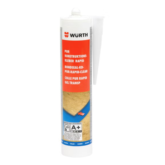 WÜRTH PUR-Rapid Kuvvetli Hızlı Yapıştırıcı 310ML – Endüstriyel Güçlü Montaj Çözümü