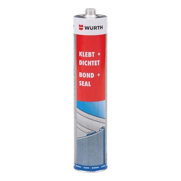 WÜRTH Yapıştırıcı Sızdırmaz Montaj Yapıştırıcı Gri 300ML – Güçlü ve Elastik Çözüm