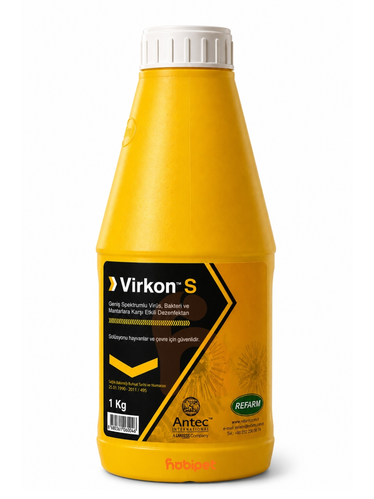 Virkon S 1 Kg Pet Dezenfektanı | Geniş Spektrumlu, Profesyonel Hijyen Çözümü - Görsel 2