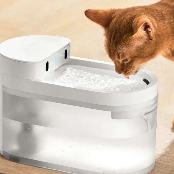 Catlink CL-WB-01 Yapay Zekâlı Kablosuz Otomatik Su Pınarı 2.3L – Akıllı Sağlık Takibi ve Sessiz Çalışma