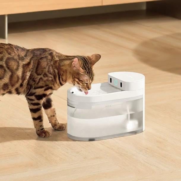 Catlink CL-WB-01 Yapay Zekâlı Kablosuz Otomatik Su Pınarı 2.3L – Akıllı Sağlık Takibi ve Sessiz Çalışma - Görsel 2