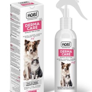 Hobi Derma Care Cilt ve Yara Bakım Spreyi 250ml | Kedi ve Köpekler için Güvenli Destek