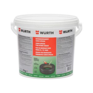 WÜRTH Lastik Montaj Pastası Cargo 4 KG – Ağır Hizmet Tipi Lastikler İçin Profesyonel Çözüm