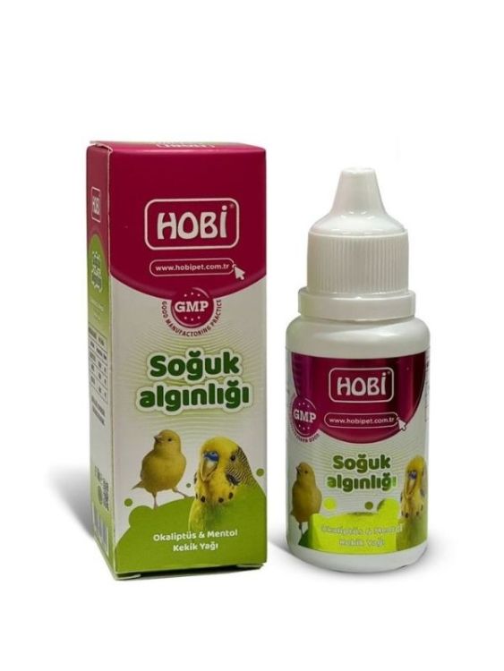 Hobi Soğuk Algınlığı Damlası 30 ml | Kanarya ve Muhabbet Kuşları İçin Destek
