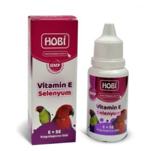 Hobi Vitamin E Kızıştırıcı 30ml | Kafes Kuşları İçin Üreme Desteği