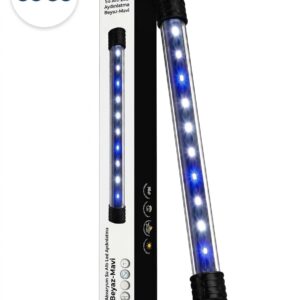 Coco Akvaryum Su Altı Led Aydınlatma 20 Cm Beyaz Mavi 3W | 6 LED Akvaryum İçi Aydınlatma