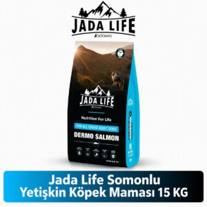 Jada Life Dermo Somonlu Yetişkin Köpek Maması 15 KG - Hassas Deri ve Tüy Bakımına Destekleyici Formül