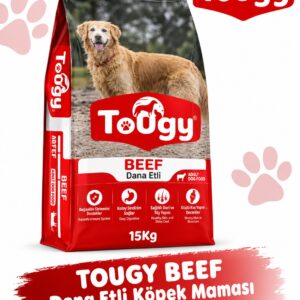 TOUGY Beef Dana Etli Yetişkin Köpek Maması 15 Kg - Tam ve Dengeli Günlük Beslenme Formülü