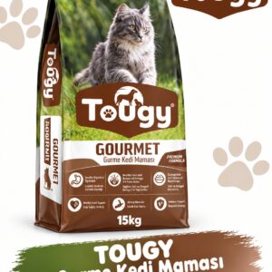 TOUGY Gurme Tavuklu Yetişkin Kedi Maması 15 Kg - %29 Proteinli Tam ve Dengeli Kedi Maması