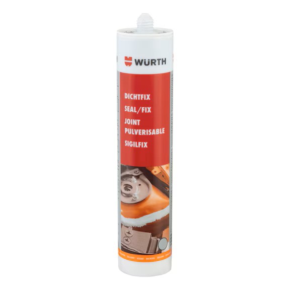 WÜRTH Dichtfix Gri İzole Macunu ve Püskürtülebilir Sızdırmazlık Maddesi 310 ml - Görsel 2